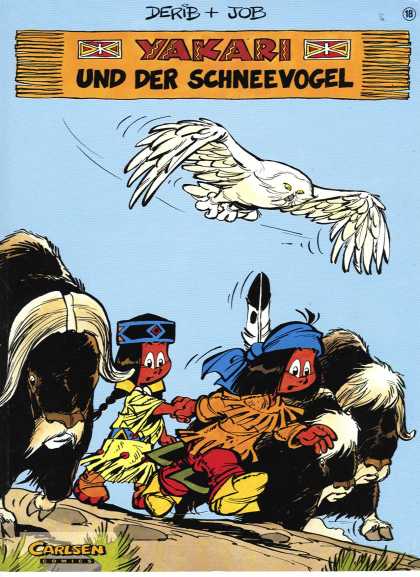 Yakari 18 - Und Der Schneevogel - Owl - Native Americans - Buffalos - Feather