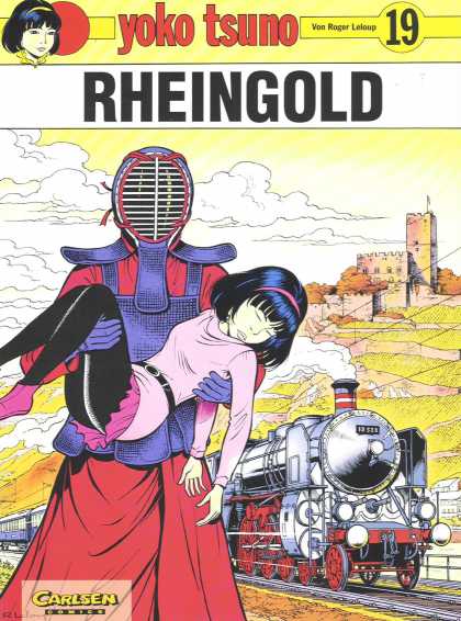 Yoko Tsuno 19 - Rheingold - Samurai - Kidnapping - Train - Castle