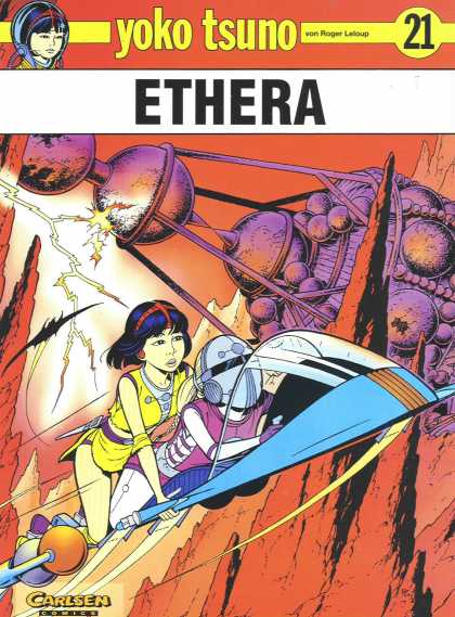 Yoko Tsuno 21 - Ethera - Flying - Machines - Lightning - Driving