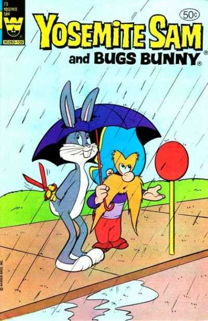 Yosemite Sam 73 - 50 Cents - Roadside - Scissors - Raining - Umbrella