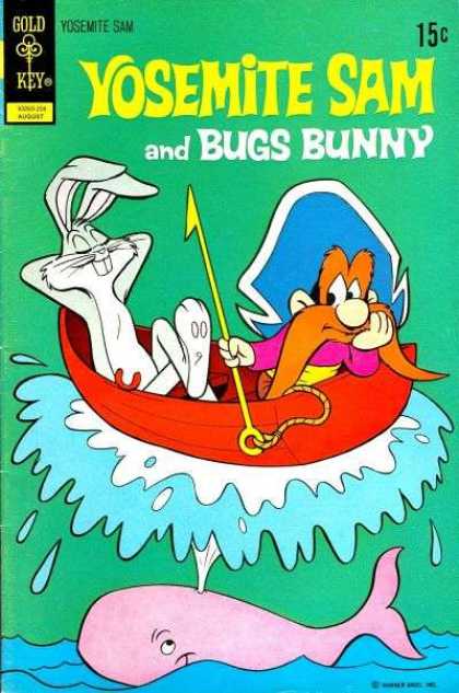 Yosemite Sam 9 - Bugs Bunny - Elmer Fudd - Canoe - Whale - Spear