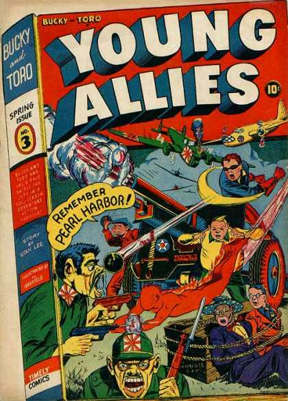 Young Allies 3 - Plane - Airplane - Smoke - Fighting - Ball