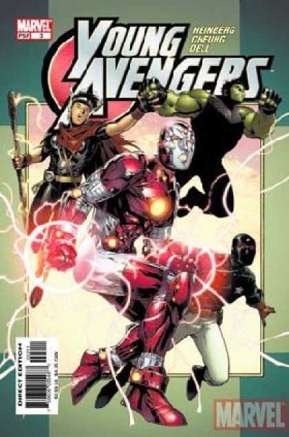 Young Avengers 3 - Young Avengers - Heinrerg Orfung Dell - Marvel - Ps 3 - Direct Edition - Jim Cheung