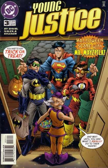 Young Justice 3 - Halloween - Mr Mxyzptlk - Trick Or Treat - David - Stucker