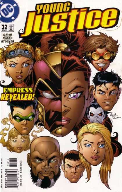 Young Justice 32 - Dc - Empress Revealed - David - Nauck - Stucker