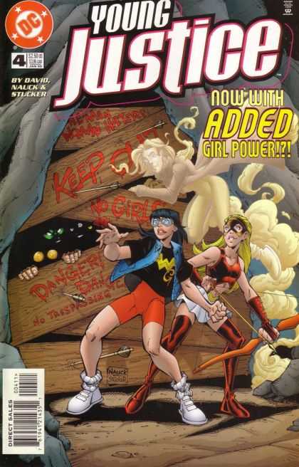 Young Justice 4 - Girl Power - No 4 - Arrows - Cloud Man - Boys Club