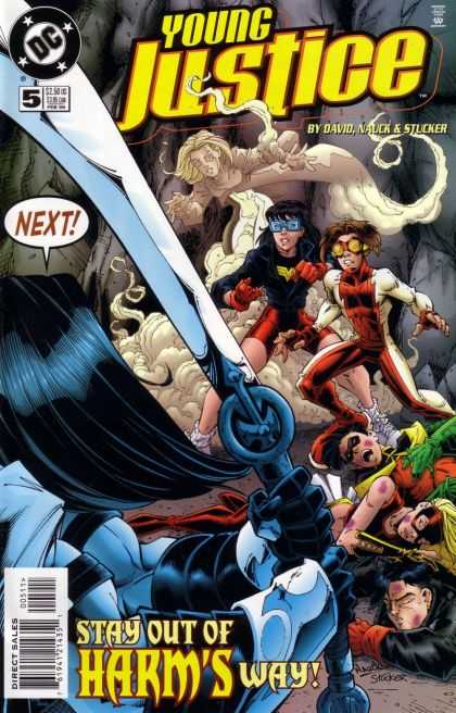 Young Justice 5 - Dc - Superhero - Next - Robin - Direct Sales