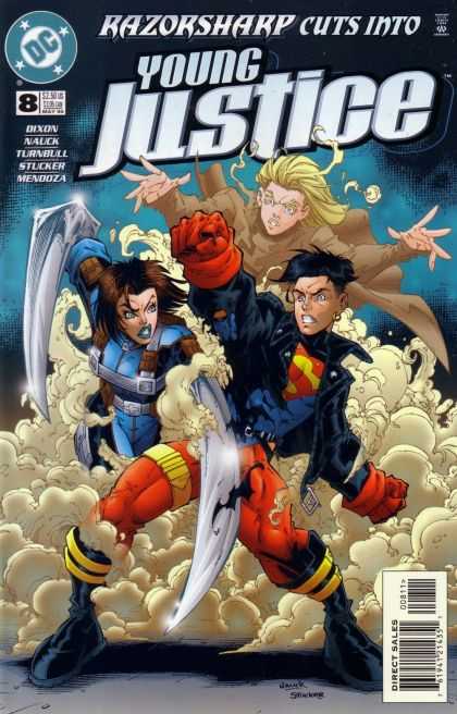 Young Justice 8 - 8 - Dc - Razorsharp - Razors - Razor