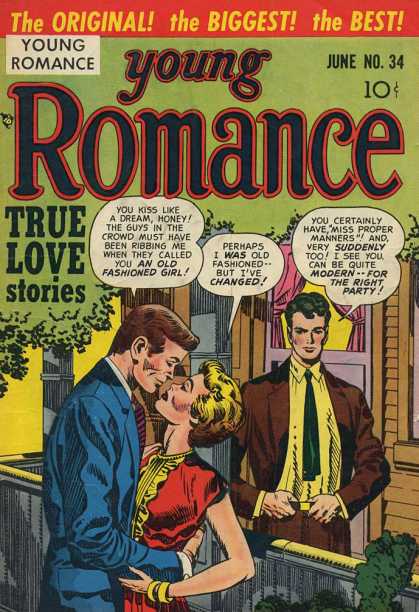 Young Romance 34 - Romance - Woman - Men - True Love - Kiss