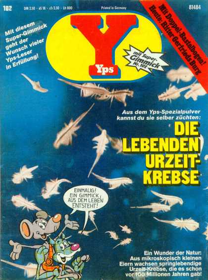 Yps - Die lebenden Urzeit-Krebse