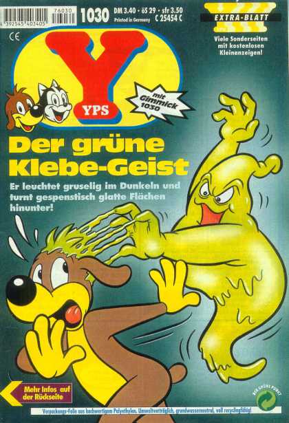 Yps - Der grï¿½ne Klebe-Geist