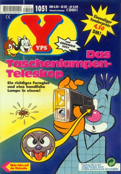 Yps - Das Taschenlampen-Teleskop