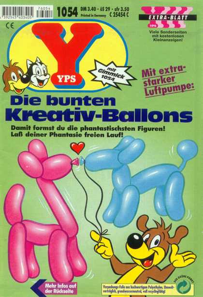 Yps - Die bunten Kreativ-Ballons
