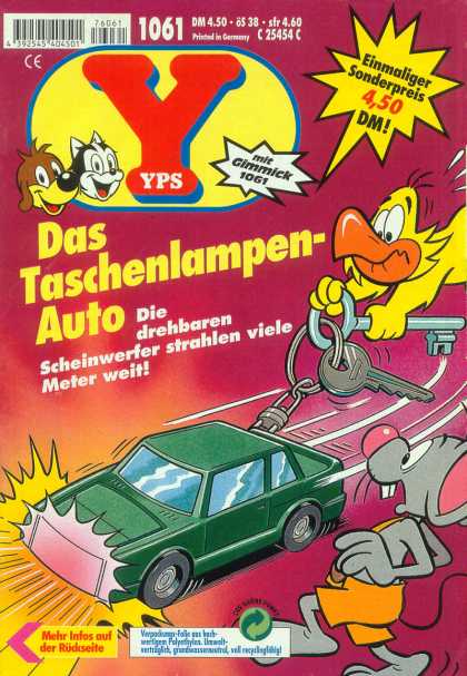 Yps - Das Taschenlampen-Auto