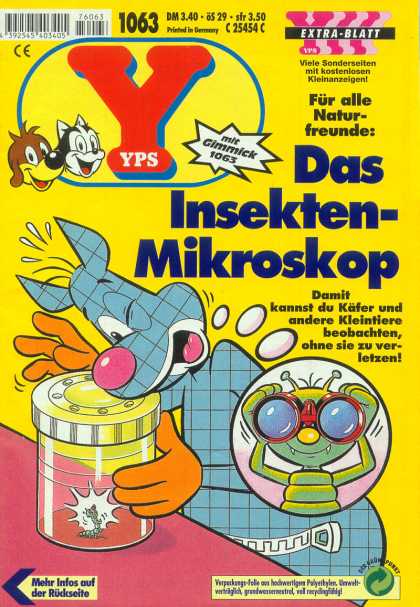 Yps - Das Insekten-Mikroskop - Bug - Jar - Animal - Binoculars - Table