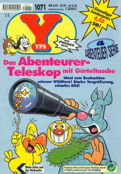 Yps - Das Abenteuer-Teleskop mit Gï¿½rteltasche