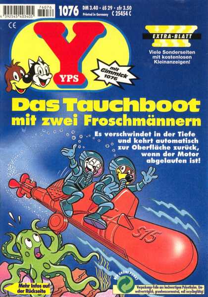 Yps - Das Tauchboot mit zwei Froschmï¿½nnern