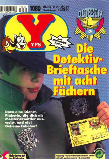 Yps - Die Detektiv-Brieftasche mit acht Fï¿½chern