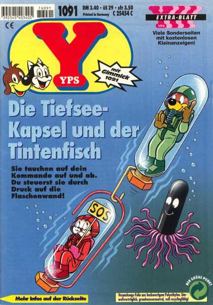 Yps - Die Tiefsee-Kapsel und der Tintenfisch