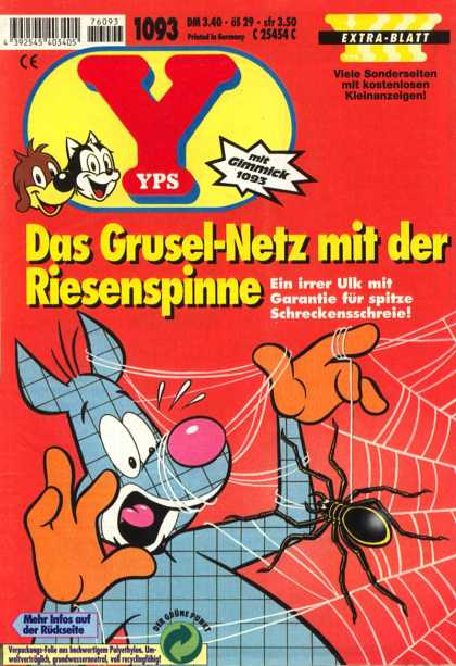 Yps - Das Grusel-Netz mit der Riesenspinne