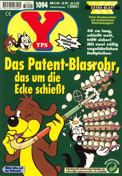 Yps - Das Patent-Blasrohr, das um die Ecke schieï¿½t