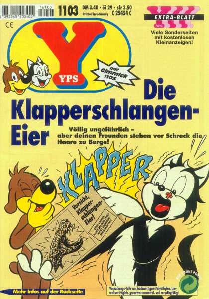 Yps - Die Klapperschlangen-Eier