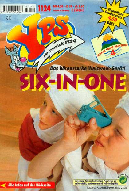 Yps - Six-in-One - Six-in-one - Kids - Alle Infos Auf Der Ruckseite - Desert - Mit Gimmick 1124