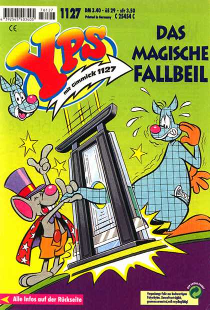 Yps - Das magische Fallbeil - Mouse - Magician - Magic - Guillotine - Kangaroo