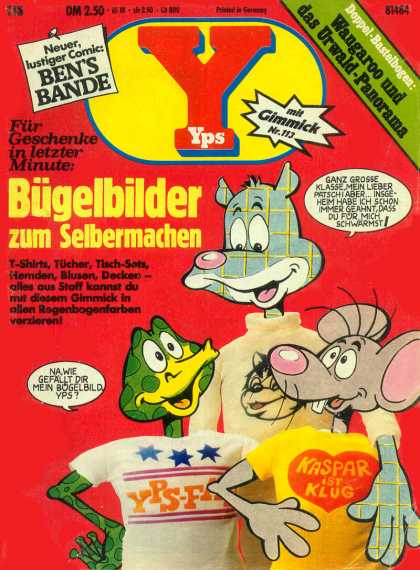 Yps - Bï¿½gelbilder zum Selbermachen - Yps Nr 113 - Bugelbilder Zum Selbermachen - Bens Bande - German - Wangaroo