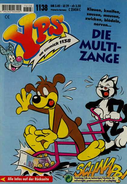 Yps - Die Multi-Zange - Dog - Cat - Pincers - German-language Text - German Mark