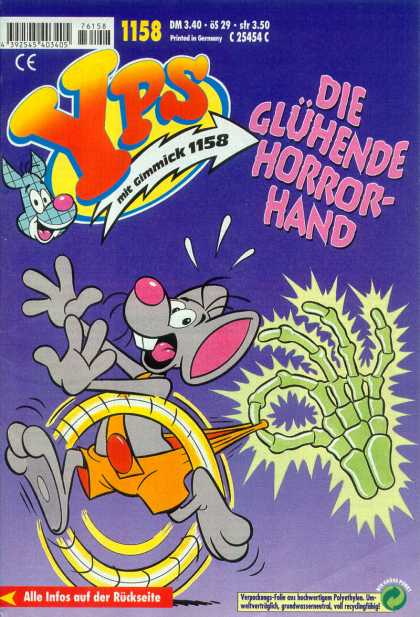 Yps - Die glï¿½hende Horror-Hand