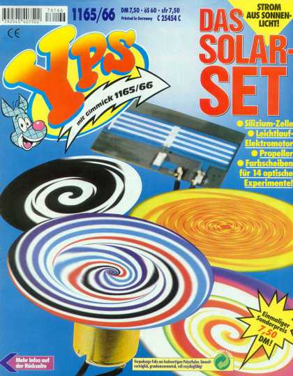 Yps 1165 - Das Solar-set - Circles - Strom Aus Sonnin-licht