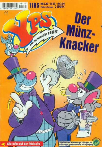 Yps - Der Mï¿½nz-Knacker - Kangaroo - Mouse - Key - Coin - Magic Trick