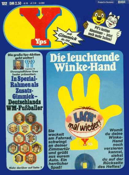 Yps - Die leuchtende Winke-Hand - German - Cat - Dog - Athletics - Sports