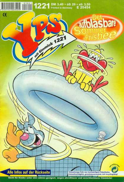 Yps - Der aufblasbare Sommer-Frisbee - Yps - Sommer Frisbee - 1221 - Chicken - Mouse