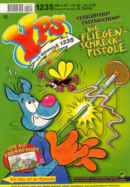Yps - Die Fliegen-Schreck-Pistole - Die Fliegen Schreck-pistole - Fly - Fressfahrt - Mouse - Printed In Germany