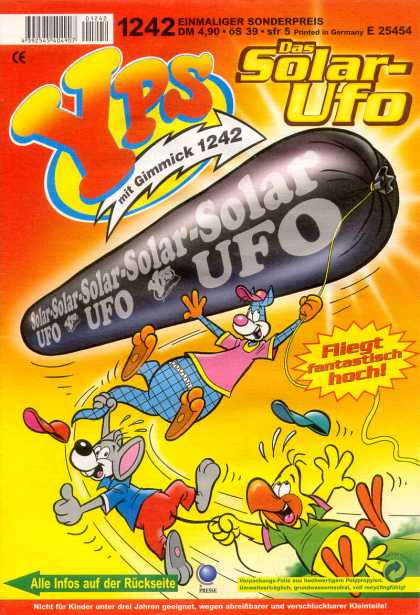 Yps - Das Solar-Ufo - Das Solar-ufo - Kangaroo - Gimmick - Duck - Mouse