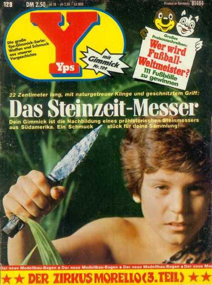 Yps - Das Steinzeit-Messer