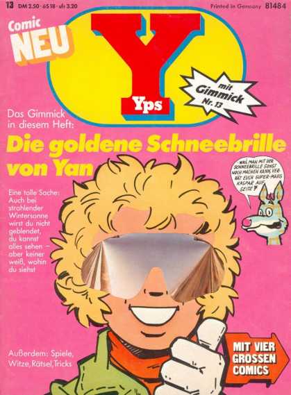 Yps - Die goldene Schneebrille von Yan