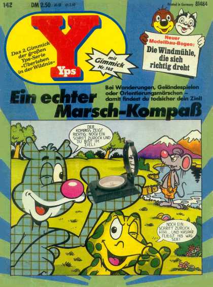 Yps - Ein echter Marsch-Kompaï¿½ - 142 - Foreign - Y - Nr 148 - Frog