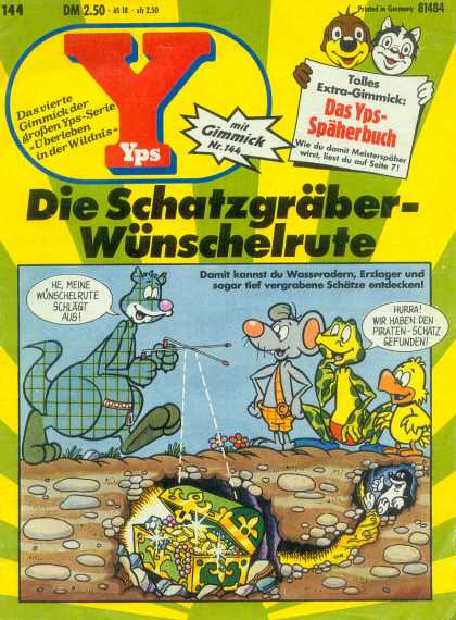 Yps - Die Schatzgrï¿½ber-Wï¿½nschelrute