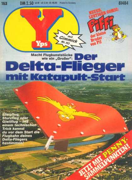 Yps - Der Delta-Flieger mit Katapult-Start