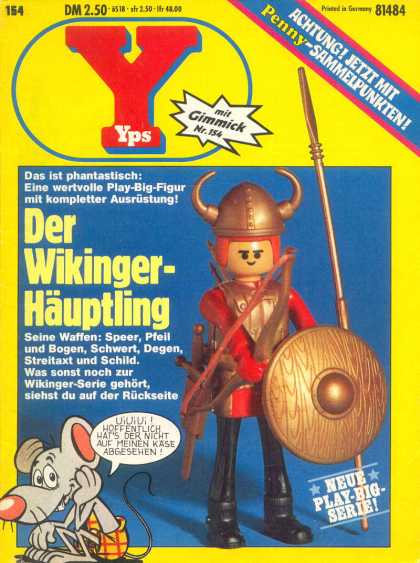 Yps - Der Wikinger-Hï¿½uptling - Mit Gimmick - Nr154 Dm 250 - Penny-sammelpunkten - 81484 - Der Wikinger-hauptling