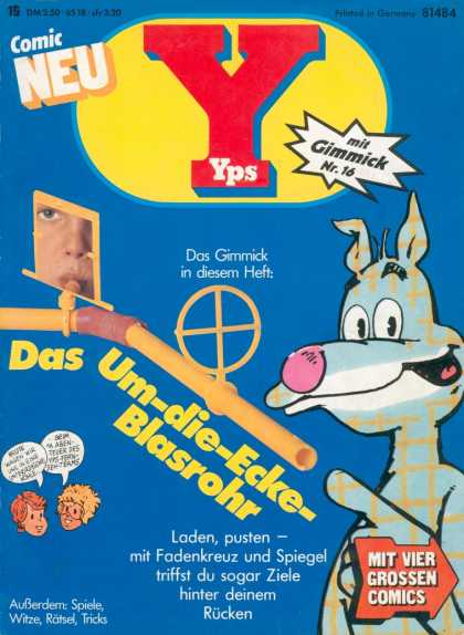 Yps - Das Um-die Ecke-Blasrohr - Dog - German - Dialogue - Pointing - Gimmick