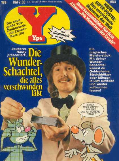 Yps - Die Wunder-Schachtel, die alles verschwinden lï¿½ï¿½t - Mouse - Magician - Dog - Coin - Top Hat