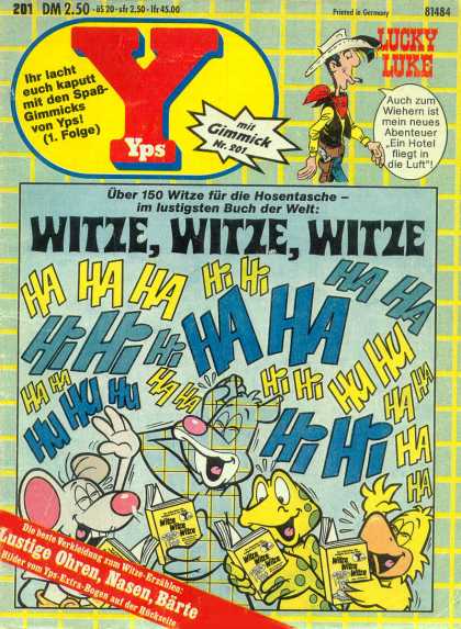 Yps - Witze, Witze, Witze - Lucky Luke - Frog - Witze Witze Witze - Mouse - Bird