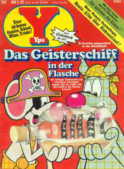 Yps - Das Geisterschiff in der Flasche - Mit Gimmick - Bottle - Mouse - Pirates - Das Geisterschiff