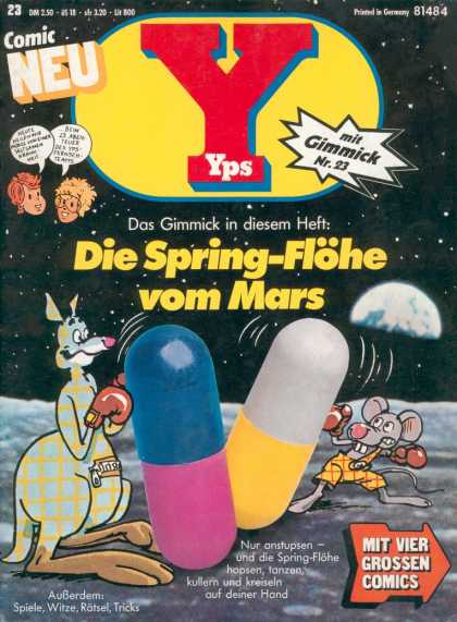 Yps - Die Spring-Flï¿½he vom Mars - Mouse - Kangaroo - Zipper - Moon - Boxing Gloves
