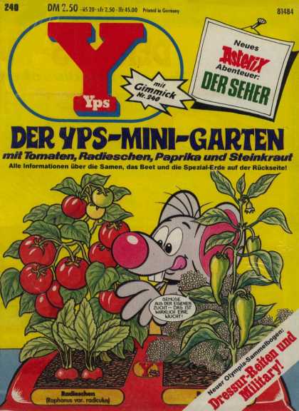 Yps - Der Yps-Mini-Garten - Tomato - Mouse - Pepper - Carrot - Garden