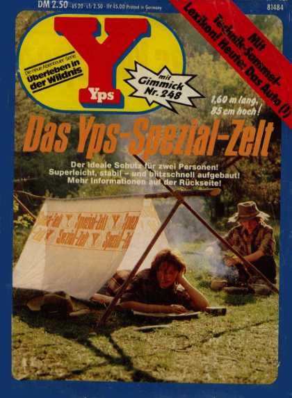 Yps - Das Yps-Spezial-Zelt - Tent - Campers - Woods - Lake - Creepy